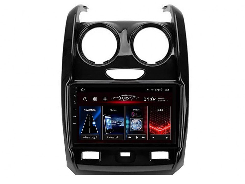 Radio Android FS4-Max Duster 2015-2020 4/32 Carplay AndroidAuto 2K DSP