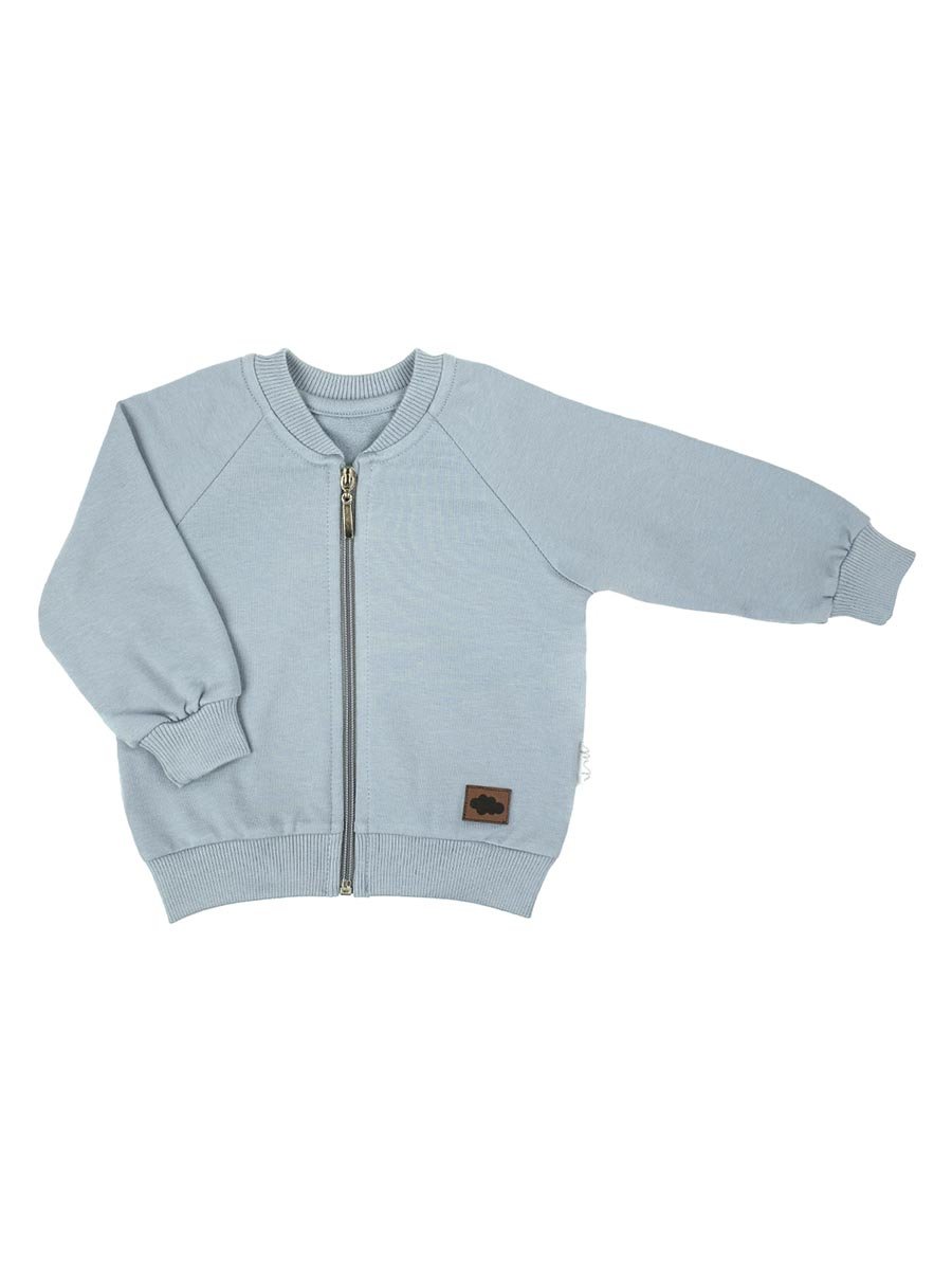 Chłopięca Bluza dresowa Chmurka błękitny, Nicol,r.146