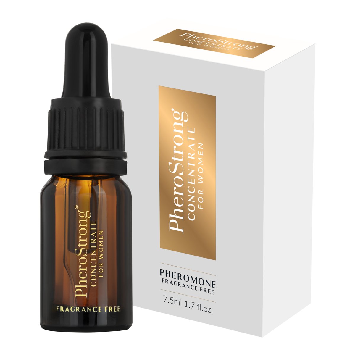 PheroStrong Fragrance Free Concentrate for Women damskie bezwonne skoncentrowana formuła 7,5ml