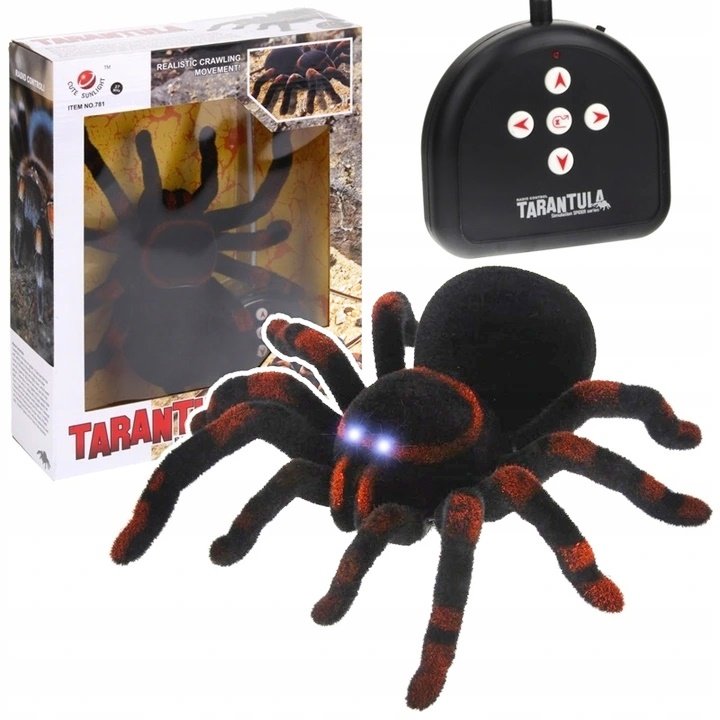 Pająk zdalnie sterowany ogromna tarantula na pilota
