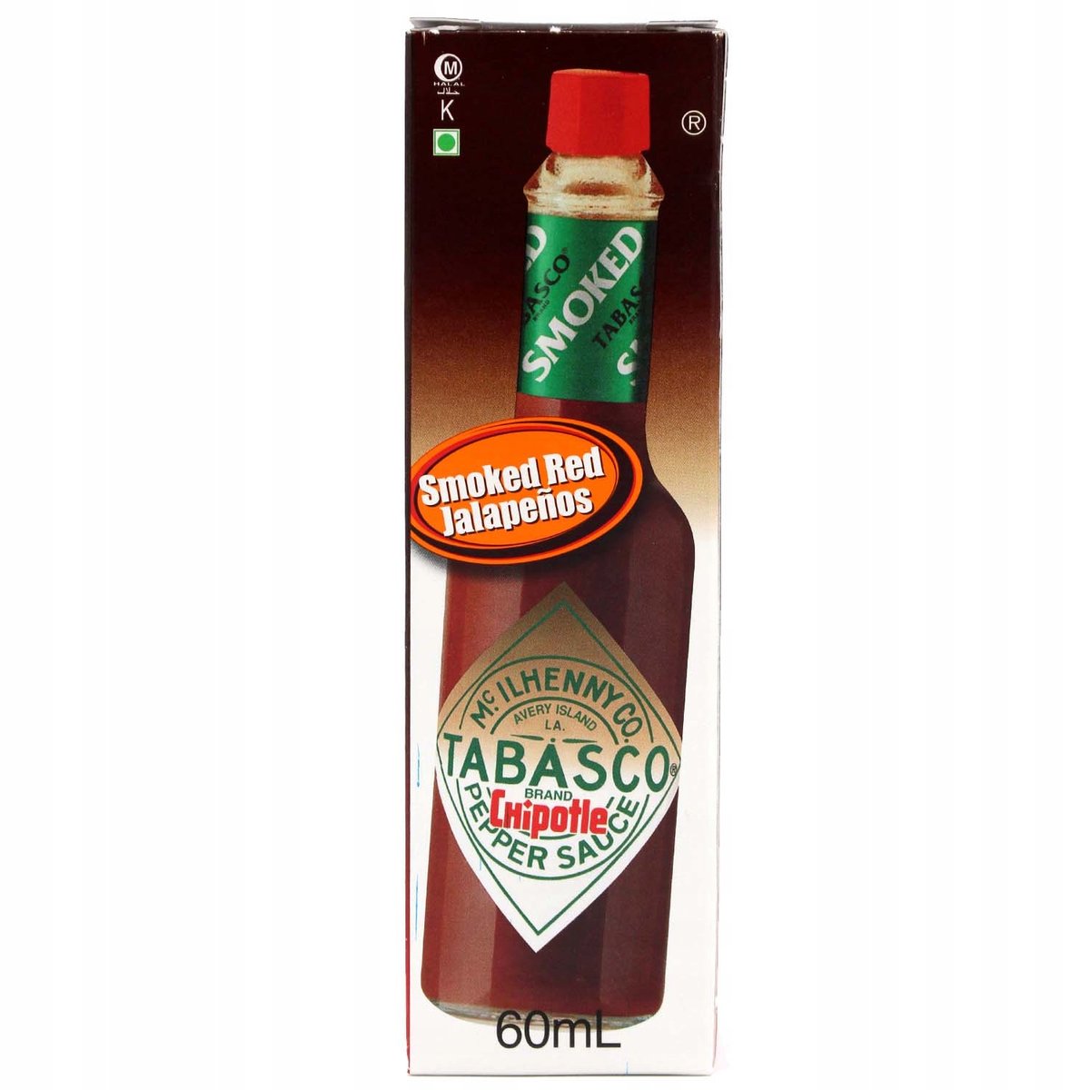 Sos Tabasco Chipotle Ostry Sos Z Jalapeno 60Ml