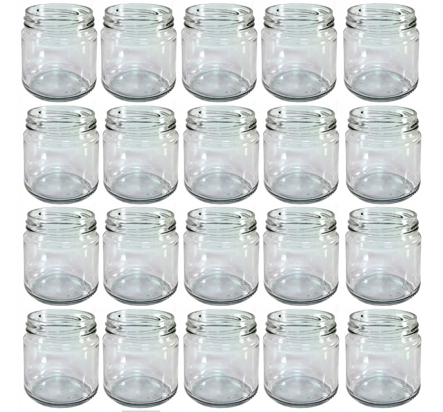 75x 200ml Słoik szklany na miód Słoiki szklane na dżem powidła świeczki
