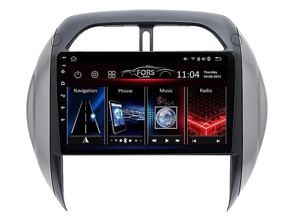 Radio Android FS4-Max RAV4 2003-2005 4/32 Carplay AndroidAuto 2K DSP