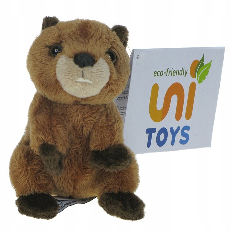 Pluszowe ZOO: Maskotka mini Świstak stojący 14cm (84754) eco-friendly