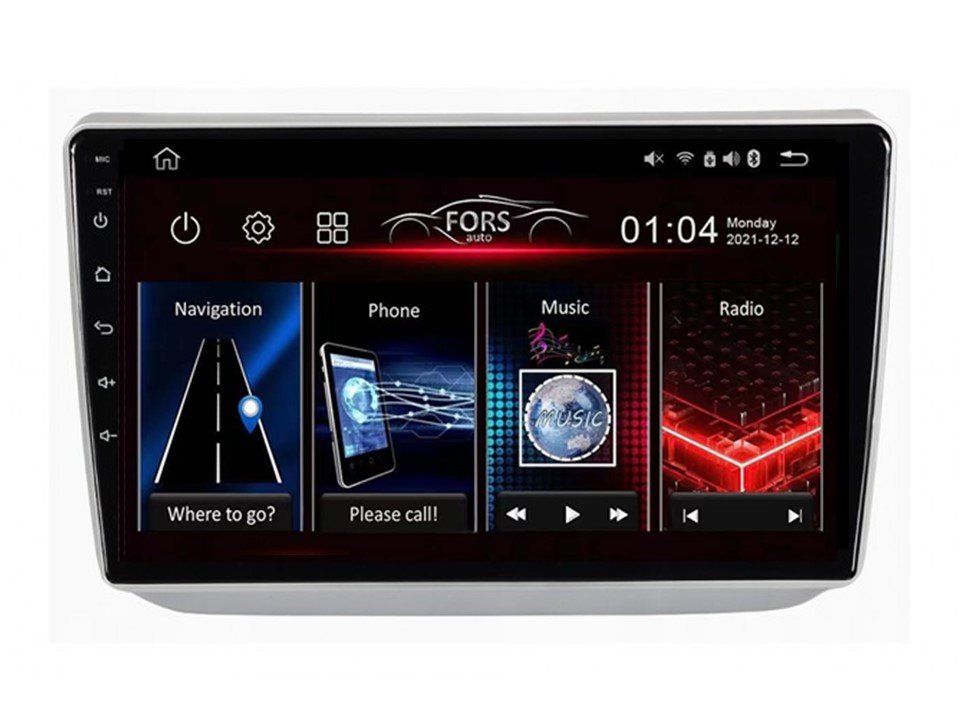 Radio Android FS4-Max Fabia 2007-2014 4/32 Carplay AndroidAuto 2K DSP