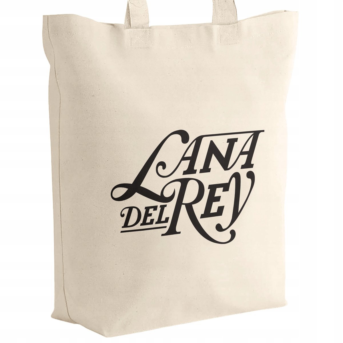 Torba bawełniana z dnem na zakupy 42x38x10 Lana Del Rey