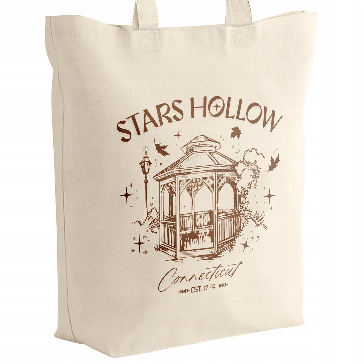 Torba bawełniana z dnem Gilmore Girls Stars Hollow Dla Fanów Serialu