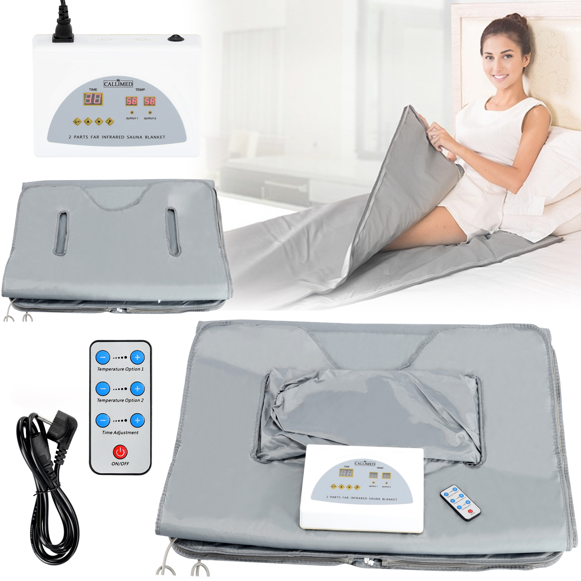Sauna koc infrared do intensywnego modelowania sylwetki wyszczuplający