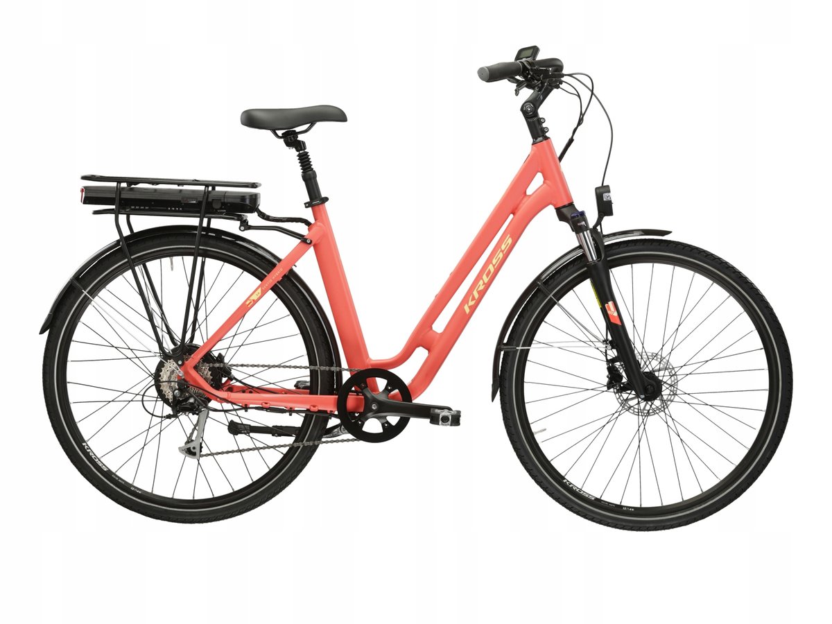 Rower elektryczny KROSS SENTIO HYBRID 2.0 rozmiar M Pomarańczowy