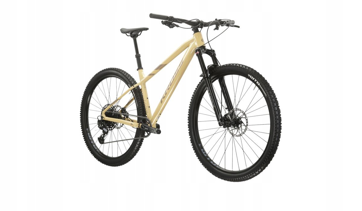 Damski rower górski MTB XC KROSS LEVEL 6.0 W rozmiar M Żółty
