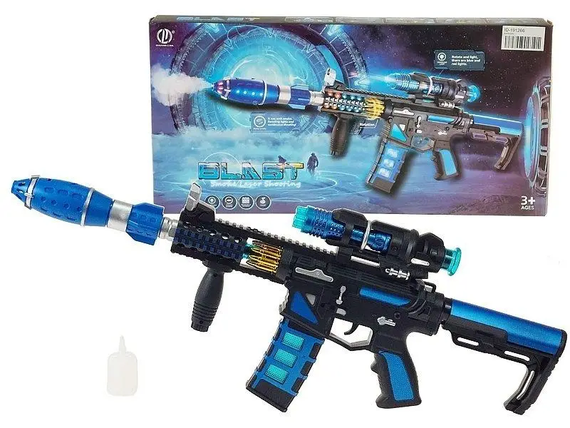 Karabin na baterie światło i dźwięk - ADAR