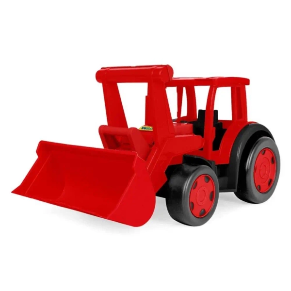 Gigant traktor ładowarka czerwony - WADER