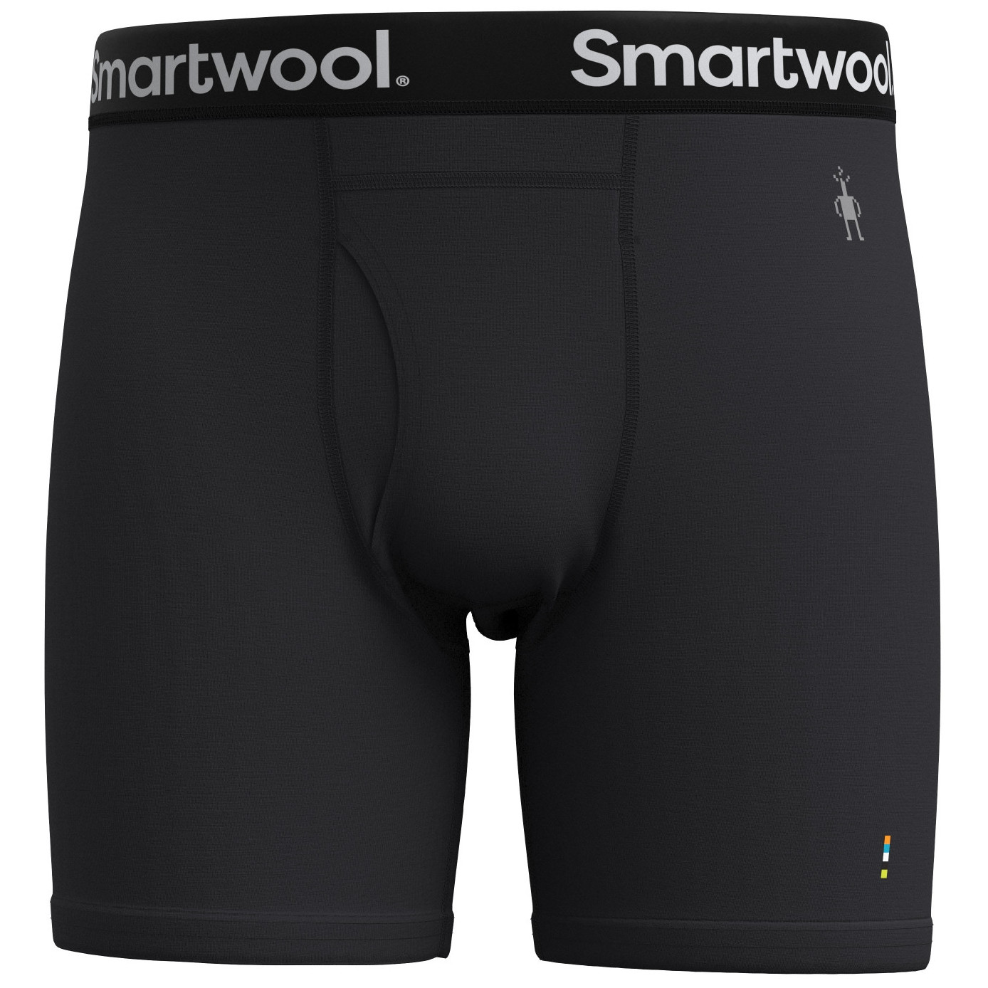 Męskie bokserki Smartwool M Merino Boxer Brief Boxed Rozmiar: XL / Kolor: czarny