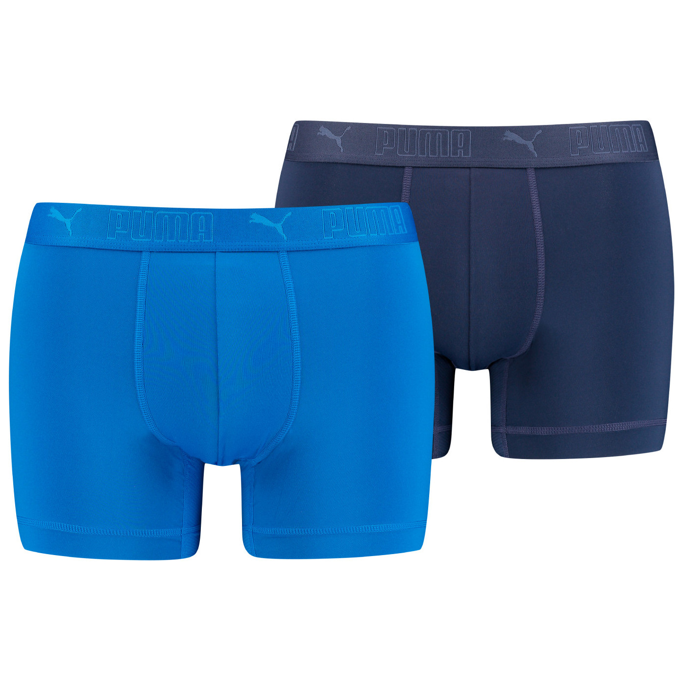 Męskie bokserki Puma Sport Microfiber Boxers 2P Rozmiar: L / Kolor: niebieski