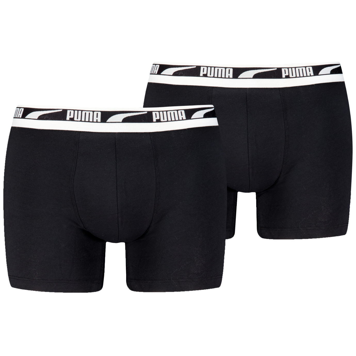 Męskie bokserki Puma Everyday Multi Logo Boxers 2P Rozmiar: XXL / Kolor: czarny