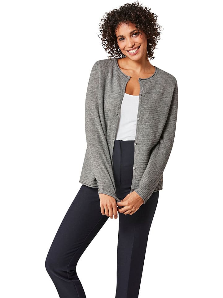 WITT WEIDEN Kaszmirowy kardigan w kolorze szarym