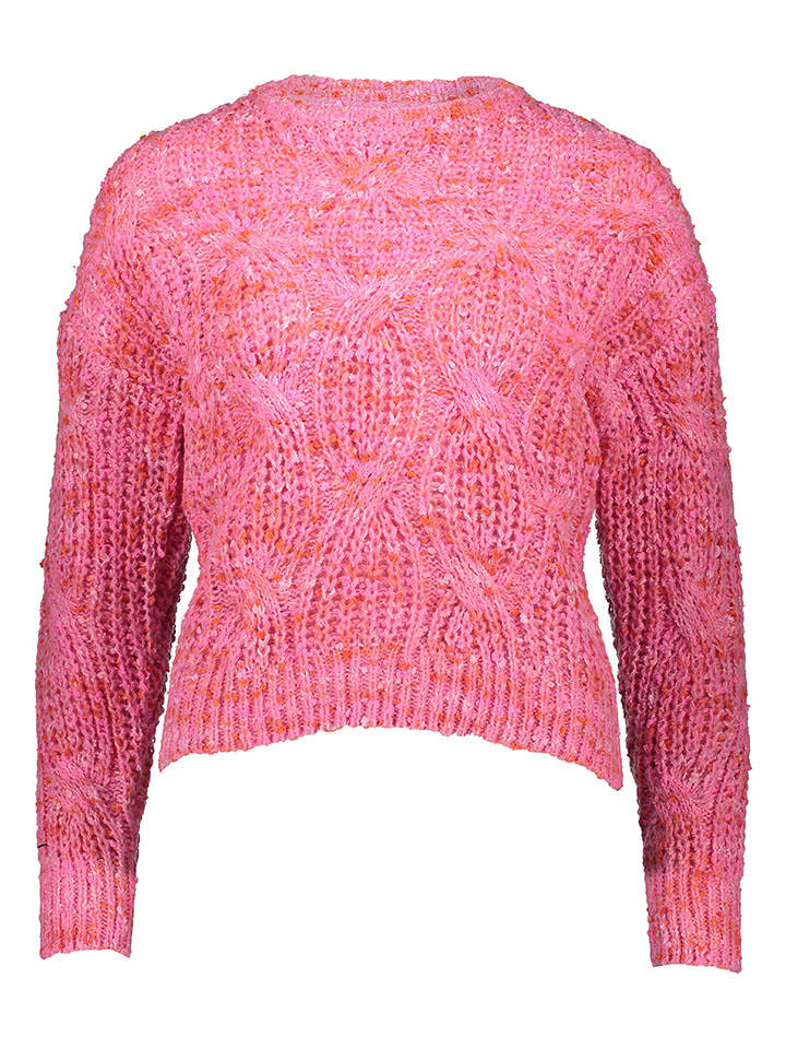 ONLY Sweter w kolorze różowym