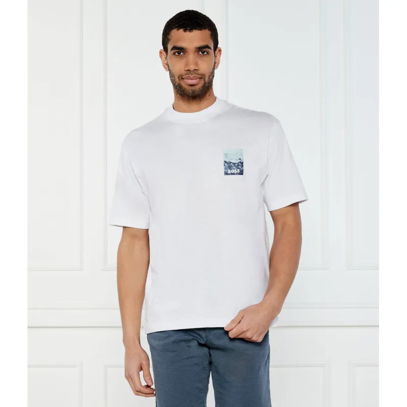 BOSS ORANGE T-shirt Te_numbers Loose fit
