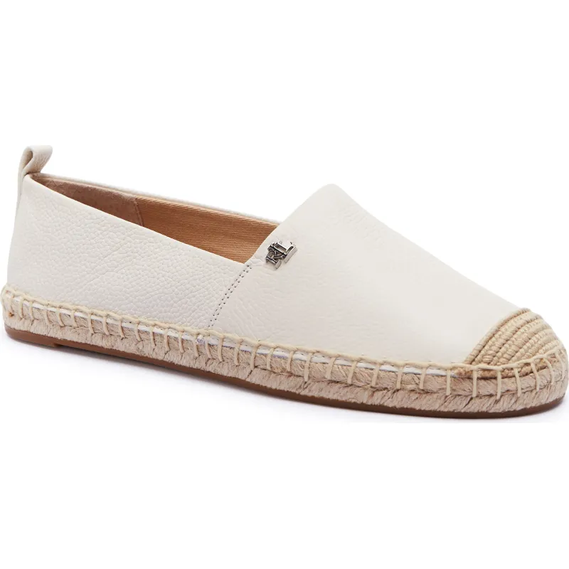 LAUREN RALPH LAUREN Skórzane espadryle CAMERYN