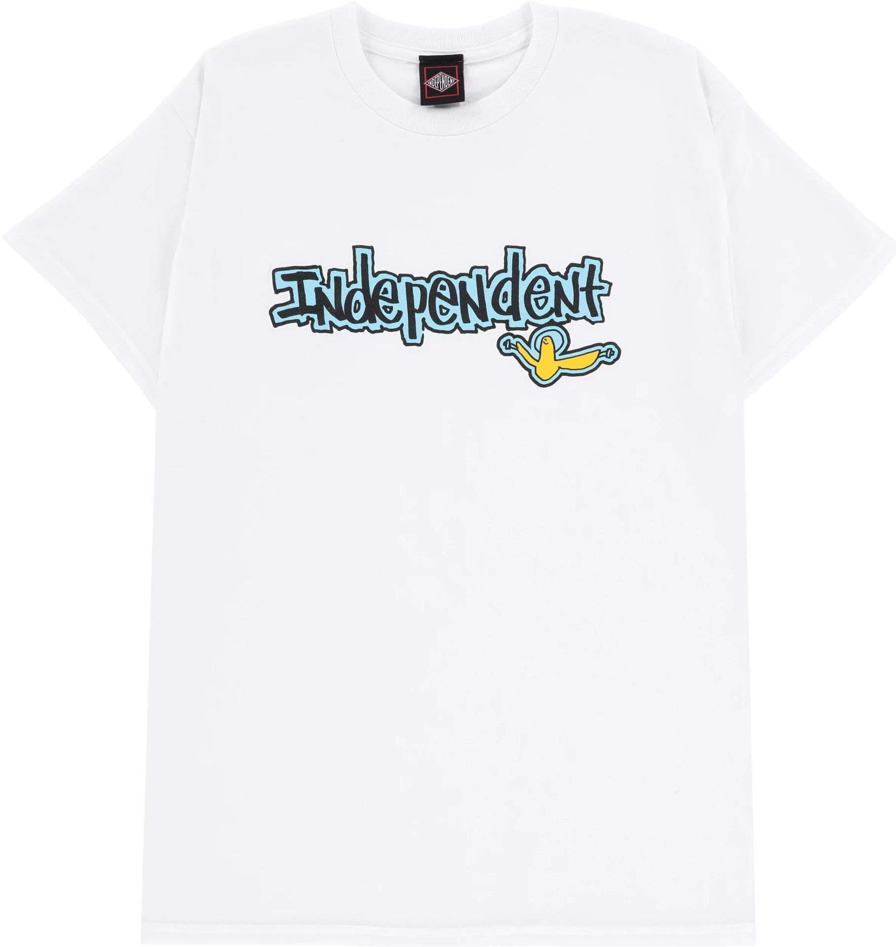 t-shirt INDEPENDENT GRONZ BAR HEAVYWEIGHT White