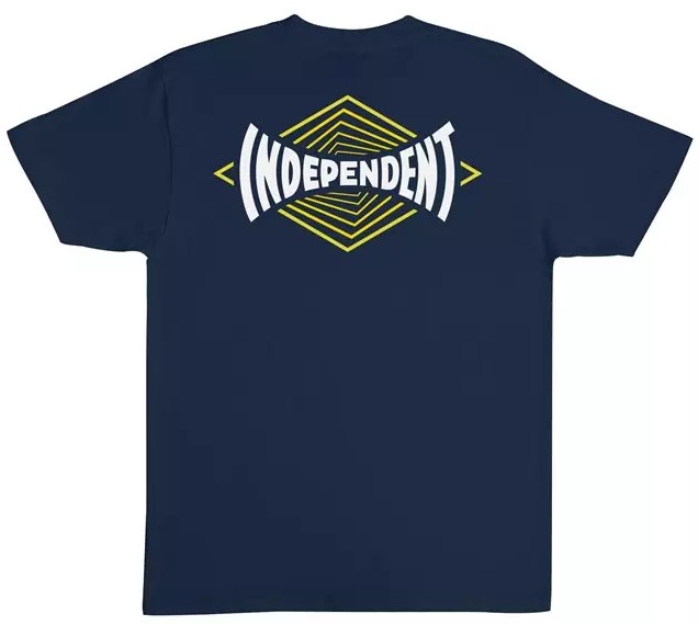 t-shirt INDEPENDENT VERTIGO SPAN HEAVYWEIGHT Navy