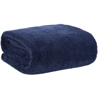 Koc EUROFIRANY Design 91 Lori 170 x 210 cm Granatowy