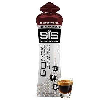 Żel energetyczny SIS Z podwójną kofeiną Podwójne espresso (60 ml)
