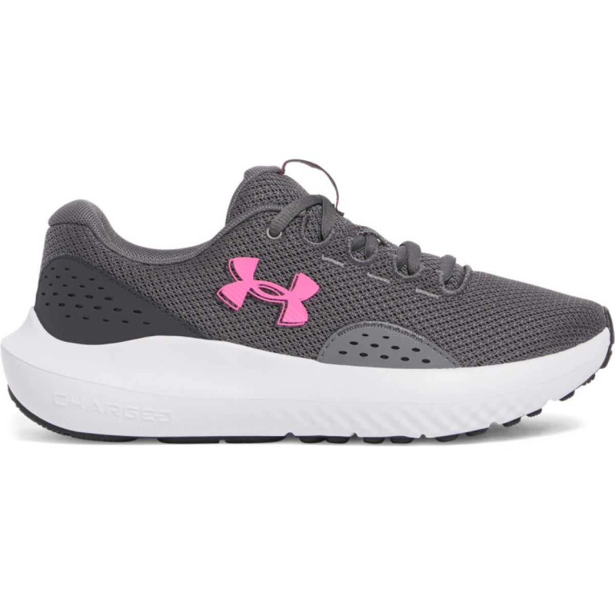 Damskie buty do biegania Under Armour UA W Charged Surge 4 - szare