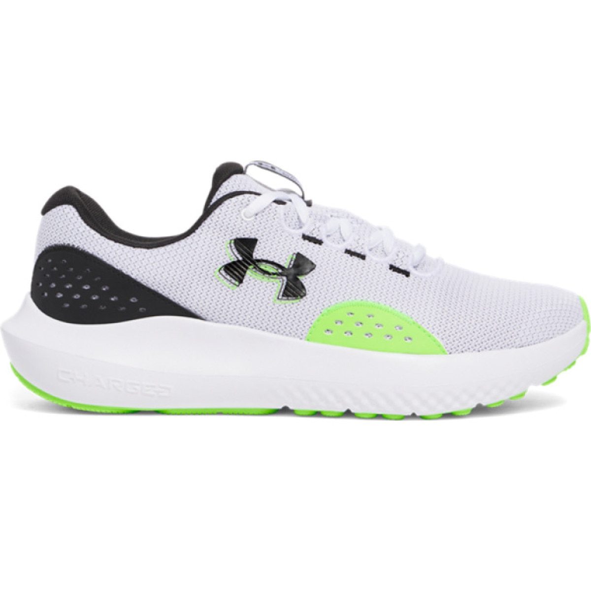 Męskie buty do biegania Under Armour UA Charged Surge 4 - białe