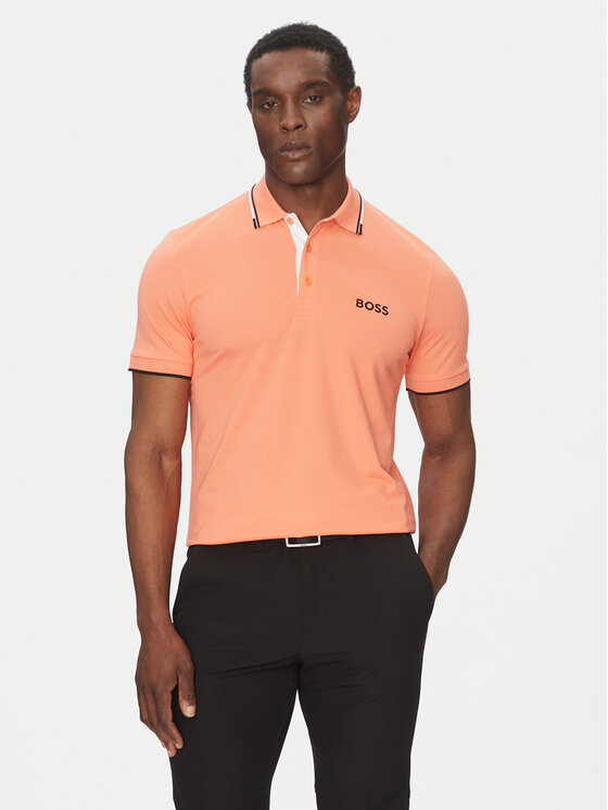 BOSS Polo Paddy Pro 50469102 Czerwony Regular Fit