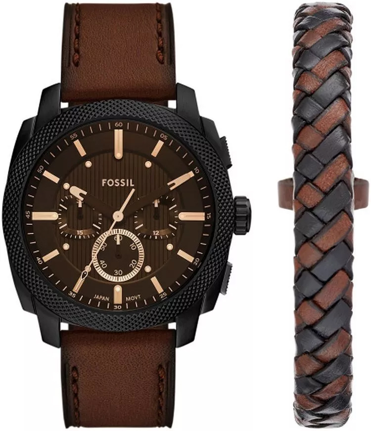 Zegarek Fossil FS6102SET Machine Chronograph SET