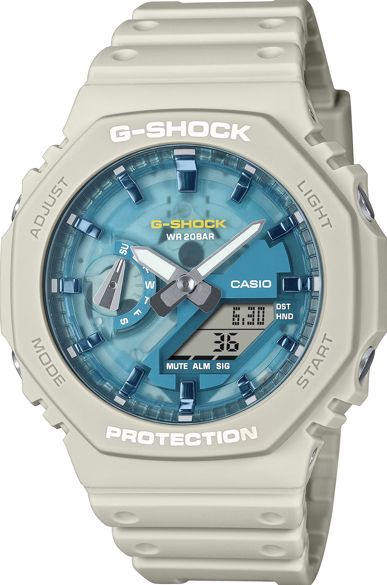 Zegarek G-SHOCK GA-2100AS-5AER Classic