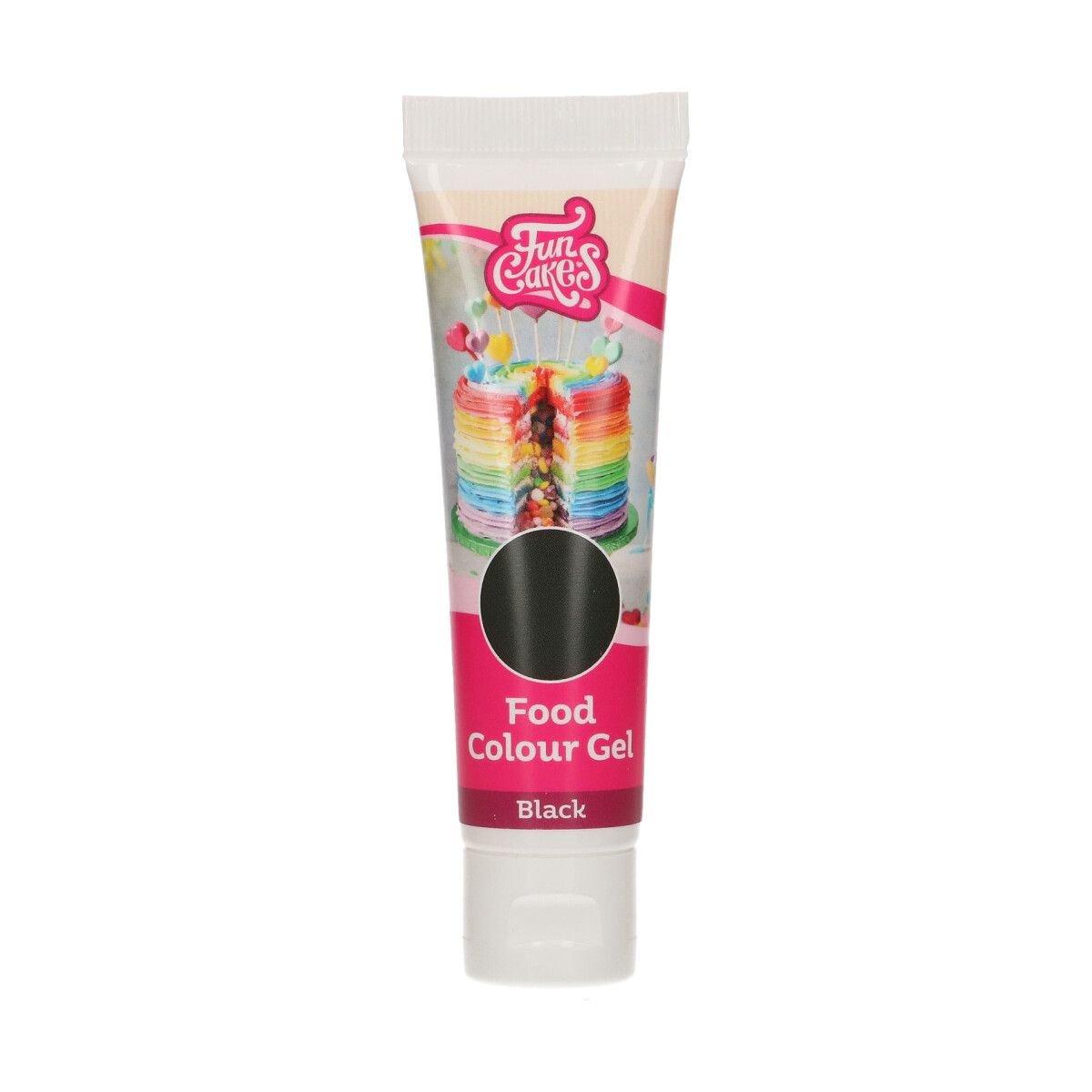 Barwnik spożywczy FunCakes Food Colour Gel 30g Black - CZARNY