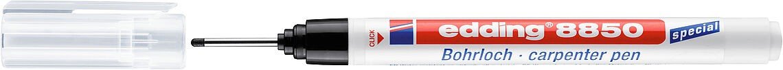 Pisak EDDING 8850 marker z długą końcówką - łatwe znakowanie trudnodostępnych miejsc