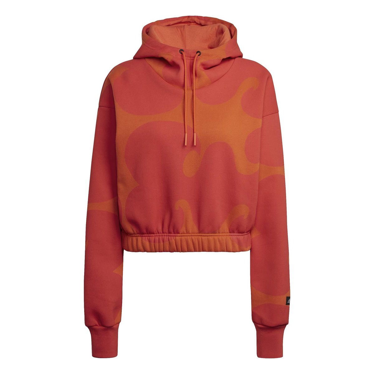 Bluza z kapturem damska adidas MARIMEKKO czerwona HJ7306-S