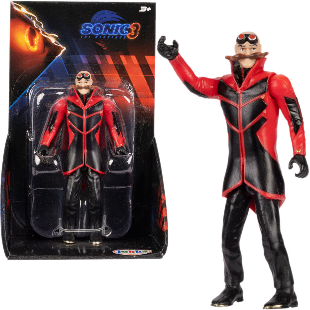 SONIC THE HEDGEHOG MOVIE 3 JAKKS ORYGINALNA FIGURKA DR EGGMAN IVO ROBOTNIK