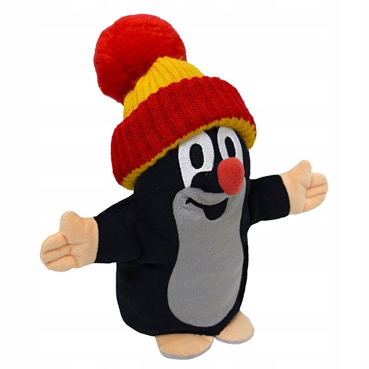 KRECIK pacynka na rękę - 25cm - czapka czerwona (20906H)