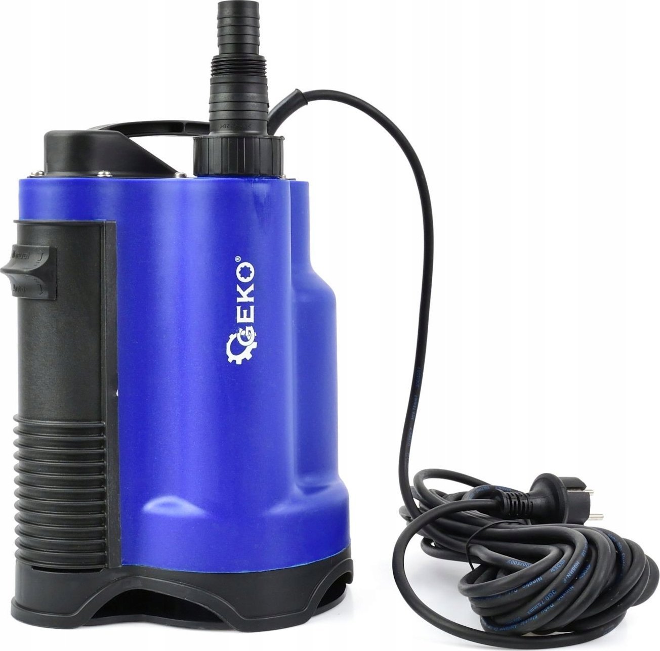 Geko Pompa plastik do brudnej wody 750W z wbudowanym pływakiem 4