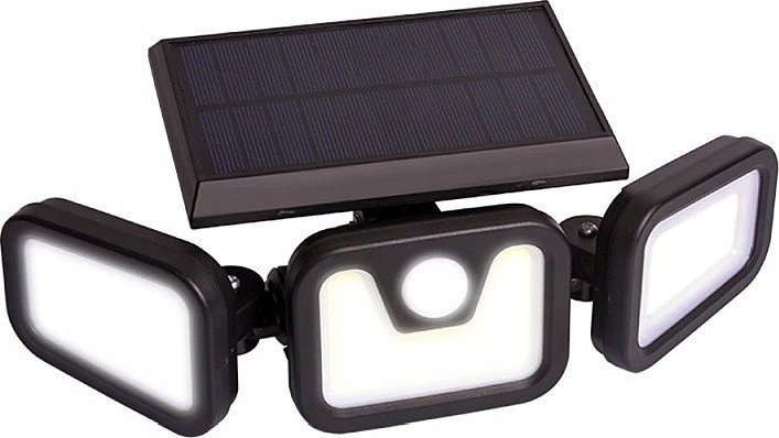 Lampa solarna LED SMD-74 z czujnikiem ruchu i zmi