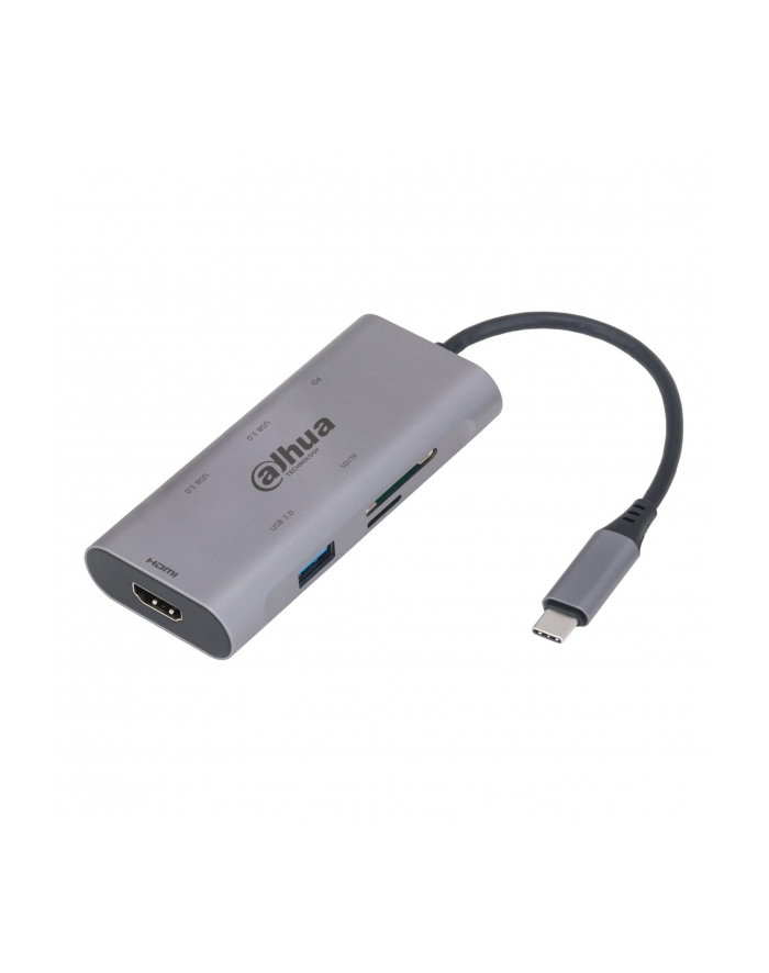 Stacja dokująca Dahua TC37 4K HDMI 3xUSB-A 2xUSB-C SD/TF TC37