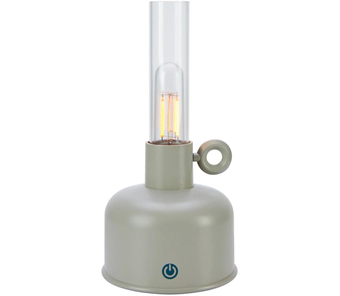 Markslöjd 108921 - LED Ściemn. ładowalna lampa ASTRID LED/2W/1200 mAh IP44 szary