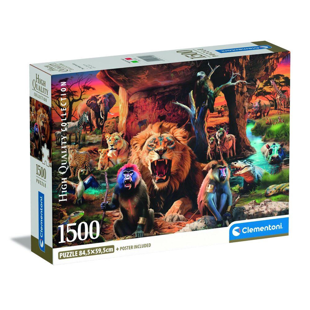 Puzzle 1500 elementów. Compact The Tribal Society