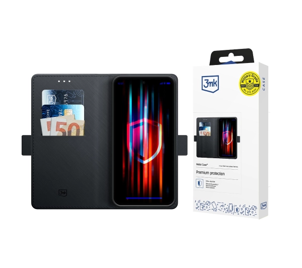 3mk Wallet Case do Xiaomi Redmi Note 14 Pro 4G Czarny