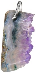 Ametyst Przepiękny Wisiorek Srebro Unikat