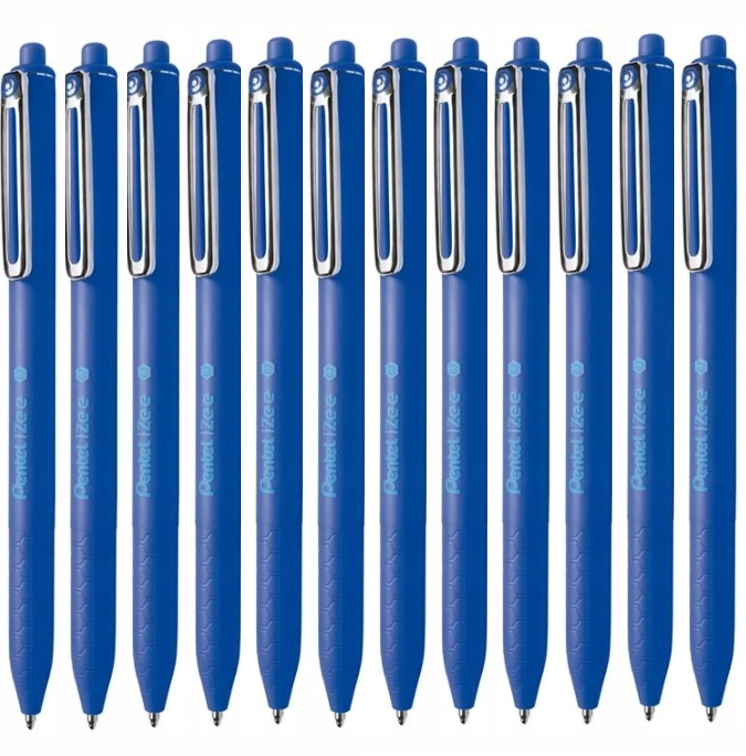 12x Pentel, Długopis iZee 0.7 mm (BX467)