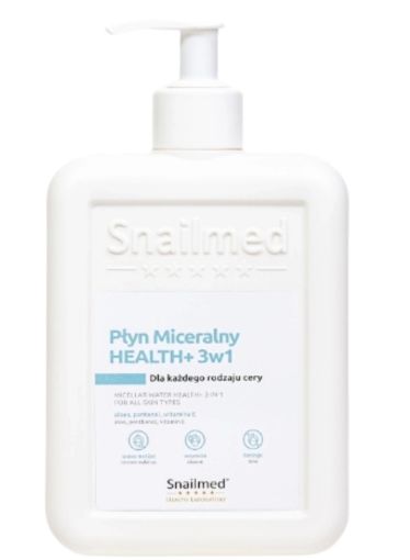 Snailmed Płyn micelarny Health+ 3w1, 300ml