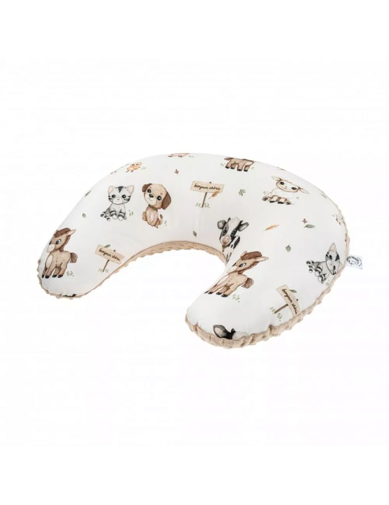 Bonjour Cherie Rogal bambusowy 50x65cm Farma Minky beige