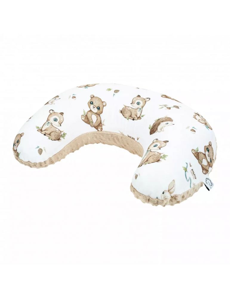 Bonjour Cherie Rogal bambusowy 50x65cm Las Minky beige
