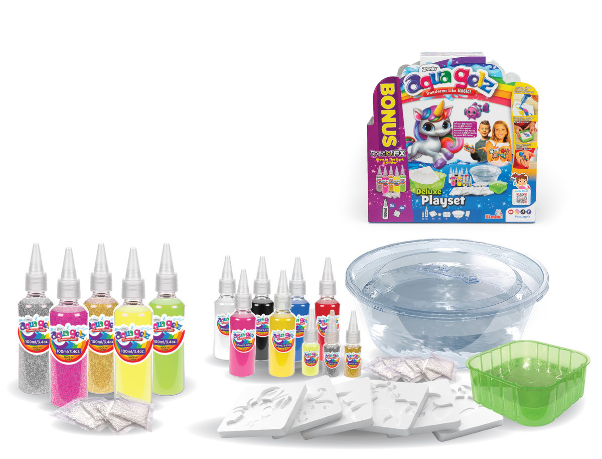 Aqua Gelz Duży zestaw Deluxe, 2 rodzaje