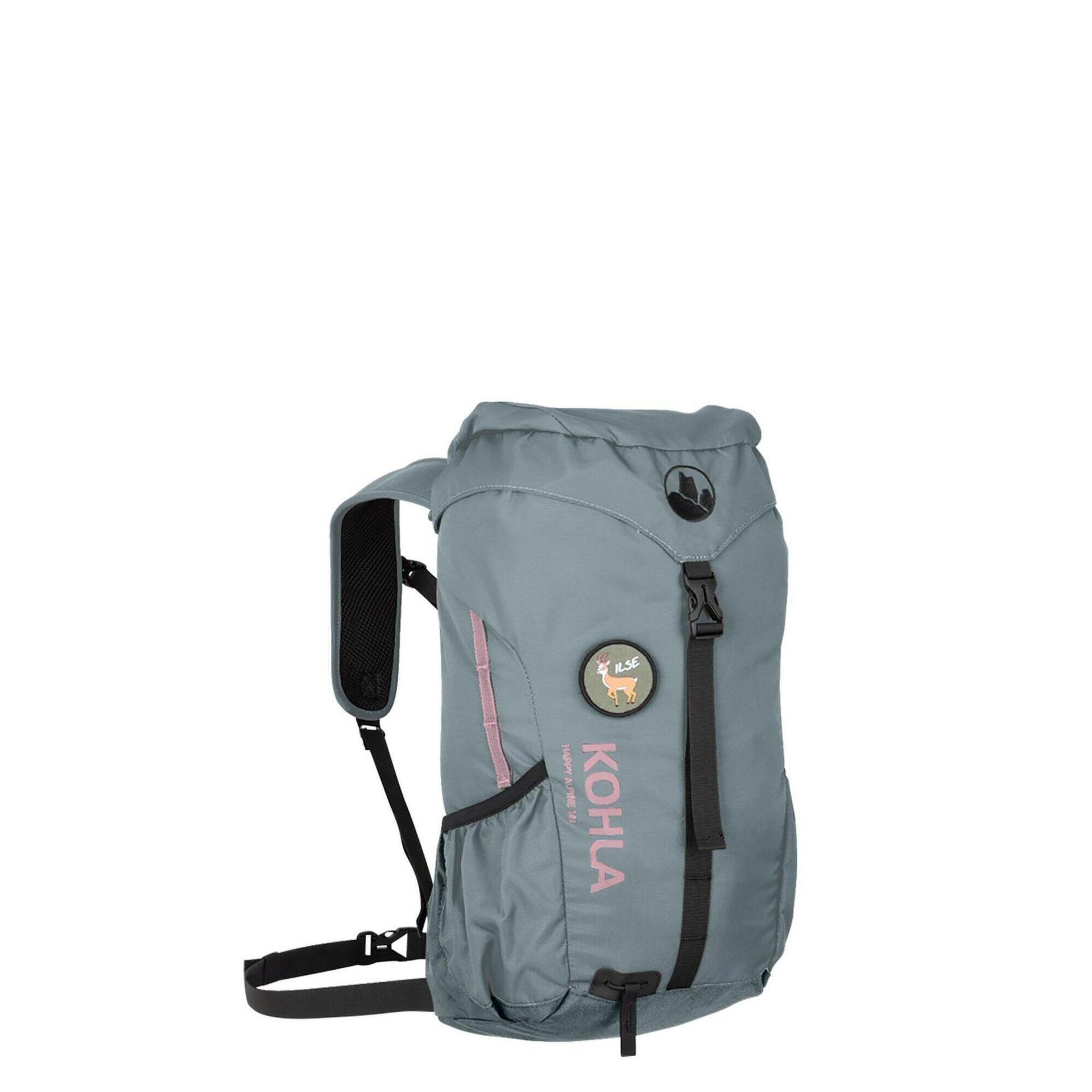 Plecak grski dziecicy Kohla Happy Alpine 14 l szary (stormy sea/bleached mauve)